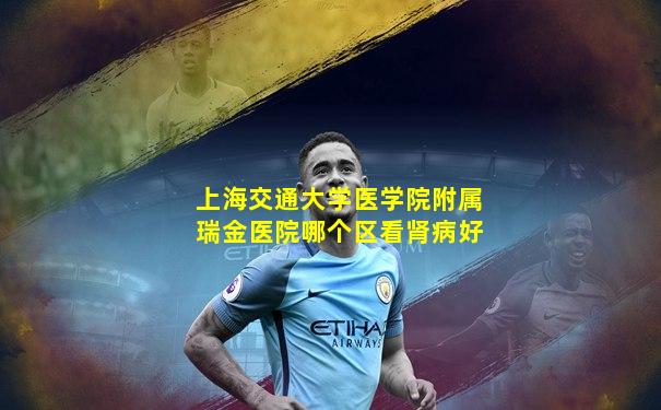 上海交通大学医学院附属瑞金医院哪个区看肾病好