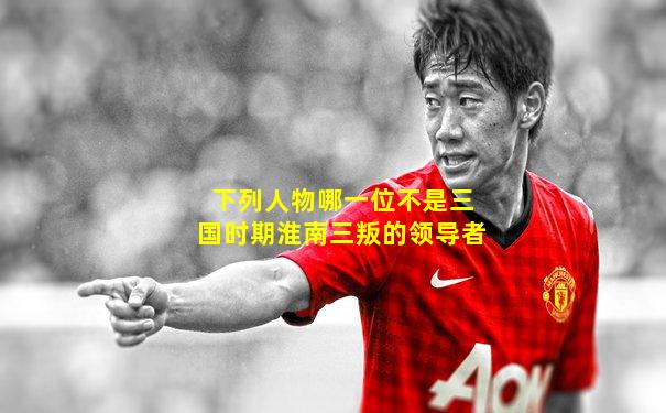 下列人物哪一位不是三国时期淮南三叛的领导者