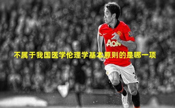 不属于我国医学伦理学基本原则的是哪一项