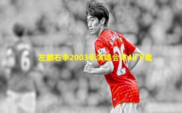 左麟右李2003年演唱会完4k下载