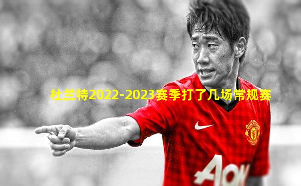 杜兰特2022-2023赛季打了几场常规赛
