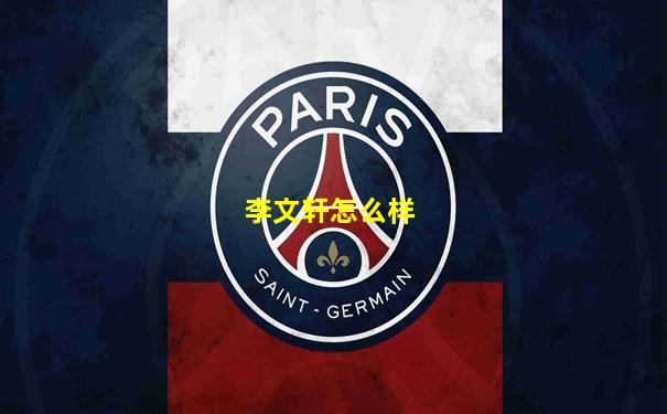 李文轩怎么样