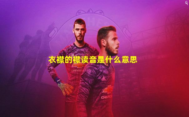 衣襟的襟读音是什么意思